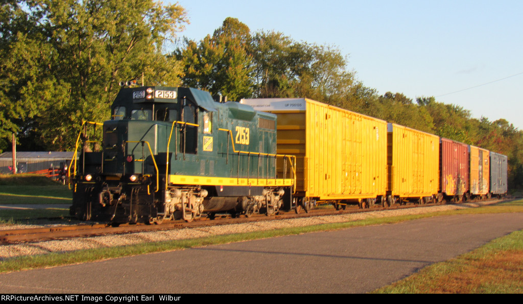 Ohio South Central Railroad (OSCR) 2153